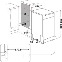 Dishwasher Indesit DF9E1B10