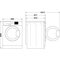 Eestlaetav pesumasin Whirlpool FFL7259WEE