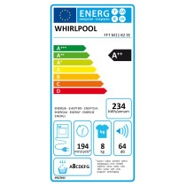 Pesukuivati Whirlpool FFTM1182EE