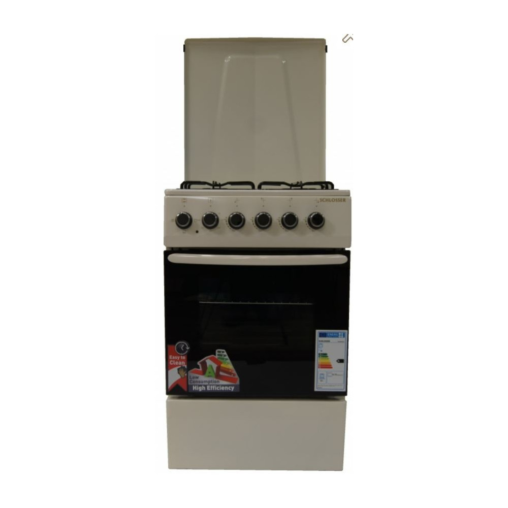 Gas stove with electric oven Schlosser FS5406MAZC