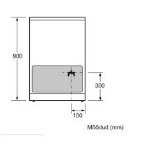 Induktsioonpliit Bosch HLN39A060U must