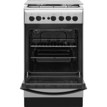 Gas stove with electric oven Indesit IS5G1PMXE