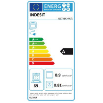 Ceramic stove Indesit IS67V8CHWE