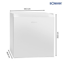 Refrigerator Bomann KB7245W, white