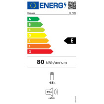 Külmik Bomann KB7245W, valge