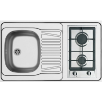 Minikitchen with sink and dual induction hob