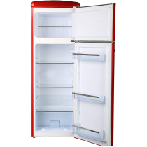 Fridge Frigelux RFDP246RRA red