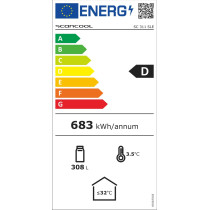 Letialune minibaar Scandomestic SC311SLE