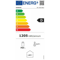 Vitriinkülmik Scandomestic SD1002BSLE