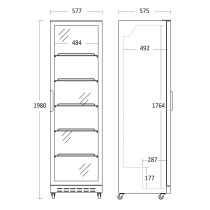 Display cooler Scandomestic SD430BE