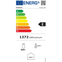 Vitriinkülmik Scandomestic SD881BHE