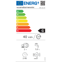 Dishwasher Scandomestic SFO101W
