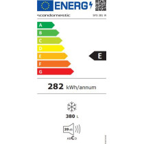 Sügavkülmik Scandomestic SFS381W valge