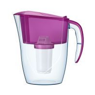 Water pitcher Aquaphor Smile with A5 cartridge (Cyclamen, E)