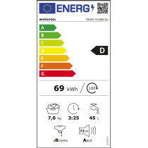 Pealtlaetav pesumasin Whirlpool TDLRS7232BSEU