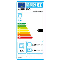 Gas stove with electric oven Whirlpool WS68G8CHXE