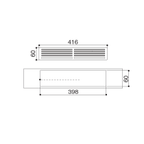 Siseringluse komplekt Faber Galileo 60 mm