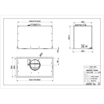 Hood Faber Inka Lux Premium BK MATT A70 KL