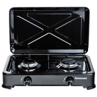 Portable double gas cooker