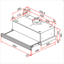 Hood Teka CNL6400W