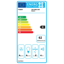 Õhupuhastaja Faber Fabula Plus EVO+BK 60 cm