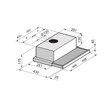 Hood Greentek GTL60-LC28MB