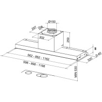 Hood Faber In-Nova Touch X/BK A60