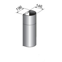 Hood chimney covers set for Greentek G50MW/G60MW