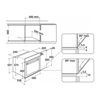 Integreeritav ahi Whirlpool AKZM8480NB