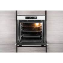 Whirlpool built in electric oven: white color, self cleaning - AKZM8480WH