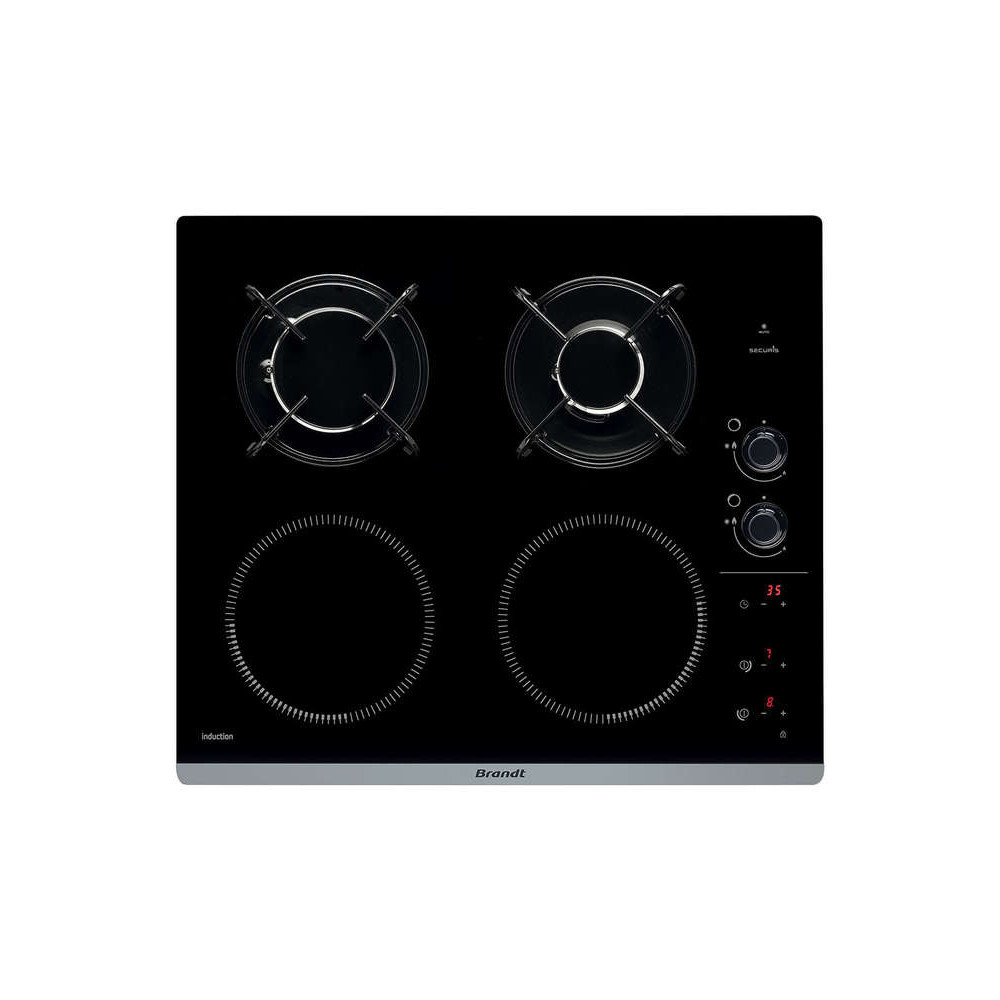 Gas-Induction cooker Brandt BPI6414BM