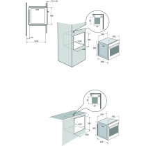 Built-in oven Brandt BXC6332B