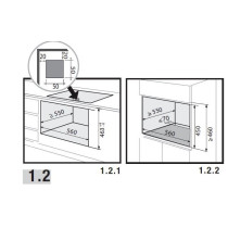 Built-in combi oven De Dietrich DKC7340BB