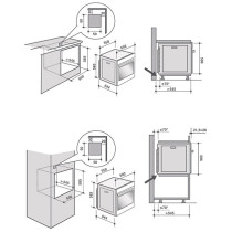 Built-in oven with steam De Dietrich DOS7585X