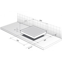 Gaasiplaat De Dietrich DPG7549B