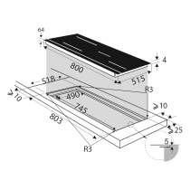 Induktsioonplaat De Dietrich DPI7870X