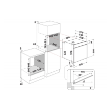 Built-in oven Hotpoint-Ariston FA5841JHIXHA