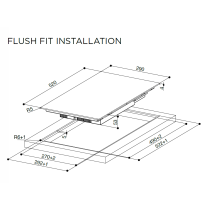 Induction hob Faber FBH 32 BK