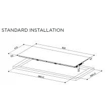 Induction hob Faber FCH Slim 94 BK KL