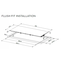 Induction hob Faber FCH Slim 94 BK KL