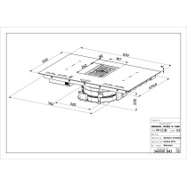 Induction hob with hood Faber Galileo NG