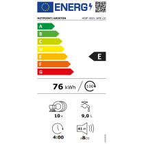 Integreeritav nõudepesumasin Hotpoint-Ariston HSIP4O21WFE