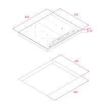 Induction hob Teka IZF 68700 MST