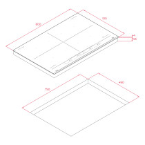 Built-in hob Teka IZF 88700 MST