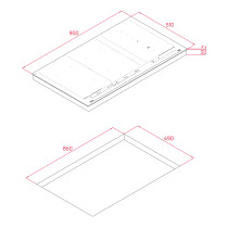 Built in hob Teka IZF 99700 MST