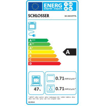 Integrated oven Schlosser OE459DTY