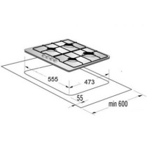 Gaasiplaat Schlosser PGH621GW