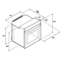 Built in oven Starkke STM45WH