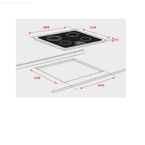 Ceramic hob Teka TB 6415