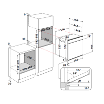 Integreeritav ahi Whirlpool W11IOP14S2H